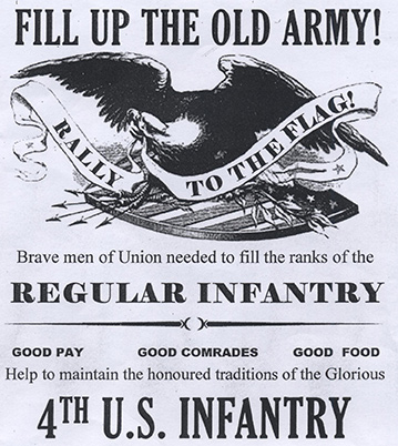 acw 4th U.S.Regulars Flyer