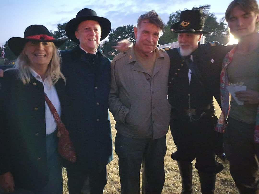 4th US Regulars at Capel Military Show 2023 with Oliver Tobias