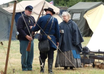 acw 4th US regulars at Capel Military Show 6th -7th July 2024