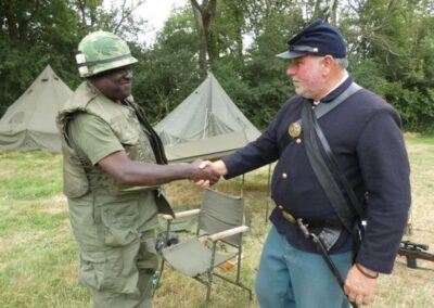 acw 4th US regulars at Capel Military Show 6th -7th July 2024