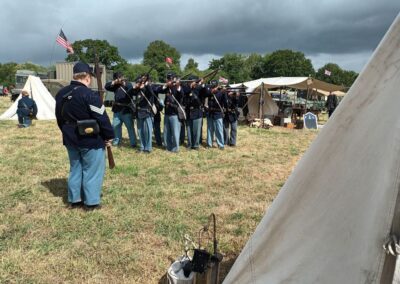 acw 4th US regulars at Capel Military Show 6th -7th July 2024