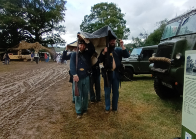 acw 4th US regulars at Capel Military Show 6th -7th July 2024