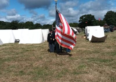 acw 4th US regulars at Capel Military Show 6th -7th July 2024