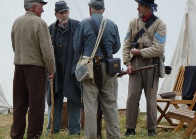 acw 4th US regulars at Capel Military Show 6th -7th July 2024