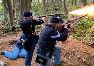 4th US Regulars at Military Odyssey 2023 Portraying 111th Pennsylvania