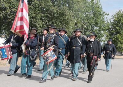4th US regulars at History in Action. Newbury 18th 19th July 2026